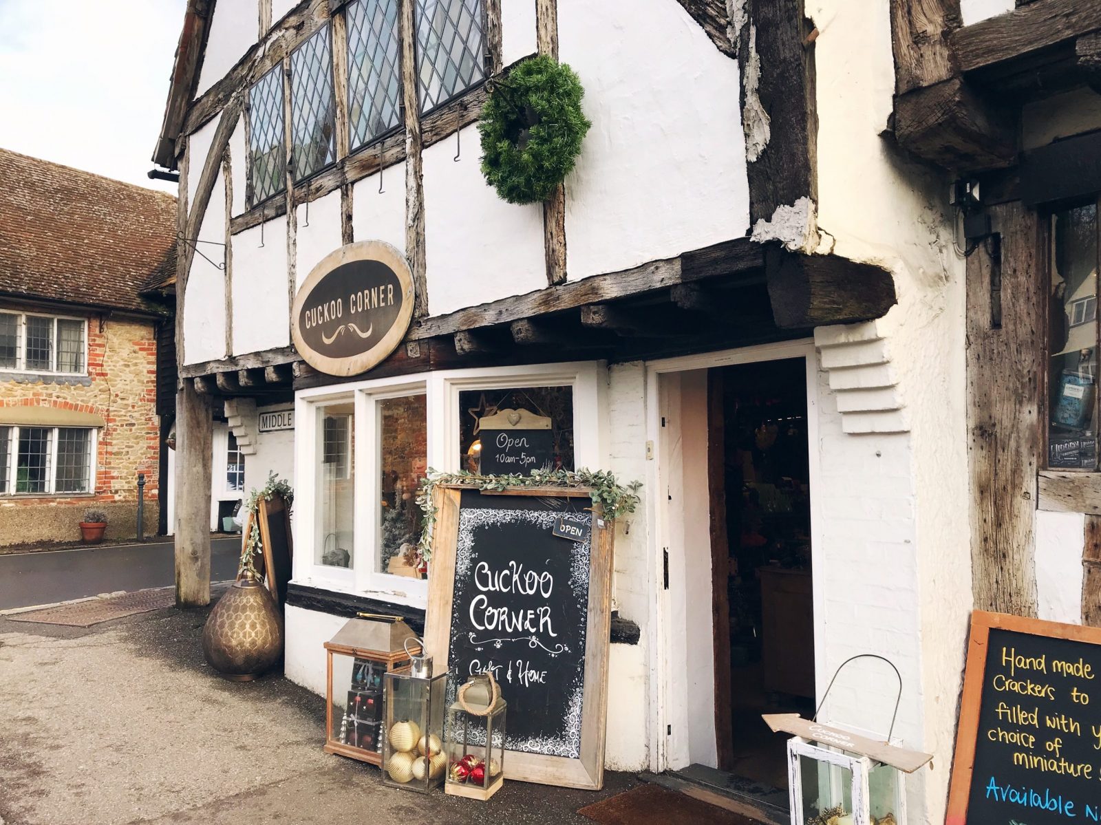 Surrey Hills walk and The English village of Shere